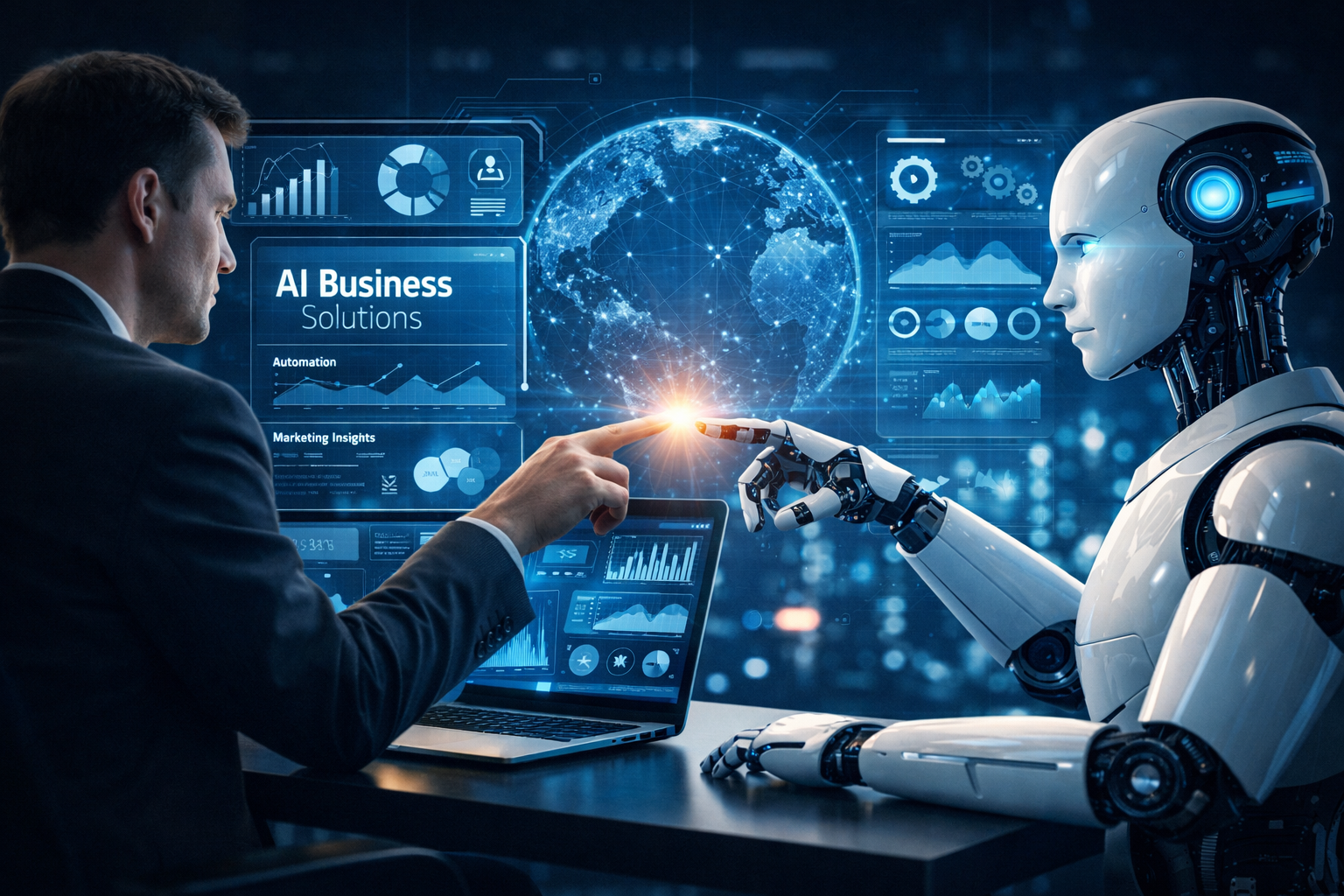 Comment l’IA change le business : automatisation, marketing et entreprises du futur